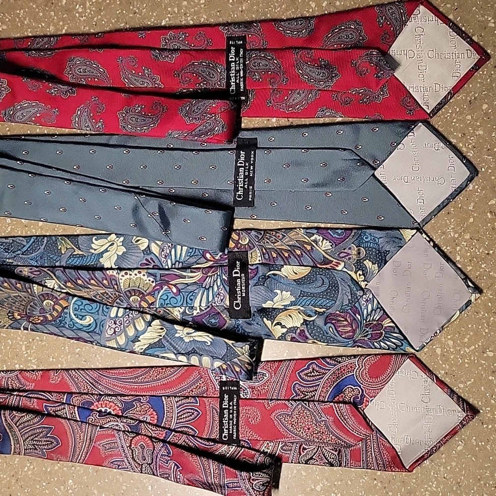 Christian Dior ties